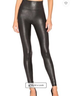 NWT Spanx Faux leather leggings size M